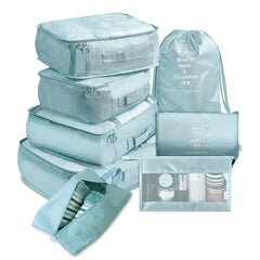 Large Capacity Travel Organizers (8 Piece Set)