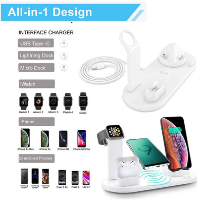 7-in-1 Wireless Charger with Stand