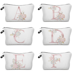 Letter Cosmetic Bag