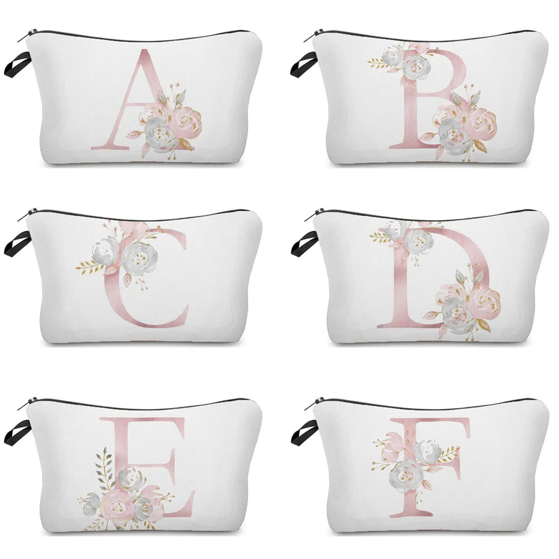 Letter Cosmetic Bag