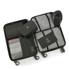 Large Capacity Travel Organizers (8 Piece Set)