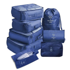 Large Capacity Travel Organizers (8 Piece Set)