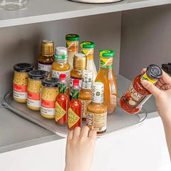 Fridge Spin - Refrigerator Turntable Organizer Solution