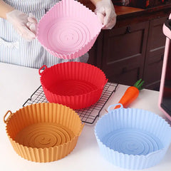 Round Air Fryer Silicone Liner