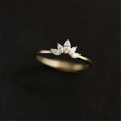 Simple Crown Ring