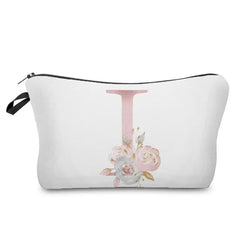 Letter Cosmetic Bag