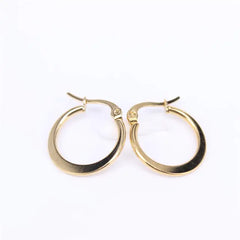 MGUB Stainless Steel Simple Earrings