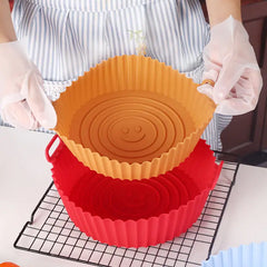 Round Air Fryer Silicone Liner