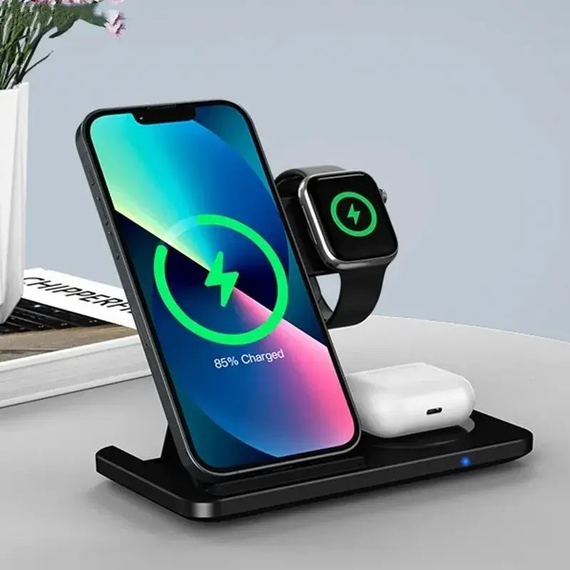 3-in-1 Wireless Charger Station Stand