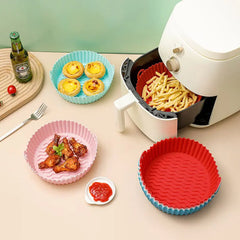 Round Air Fryer Silicone Liner